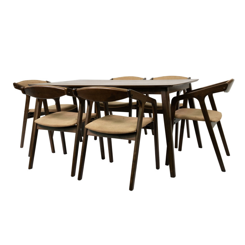 Corrigan Studio® Hyosuke 59'' DINING TABLE SET | Wayfair